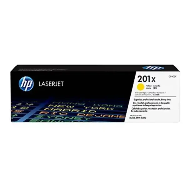 Toner d'origine HP T201X Jaune. SUPERDISCOUNT FRANCE