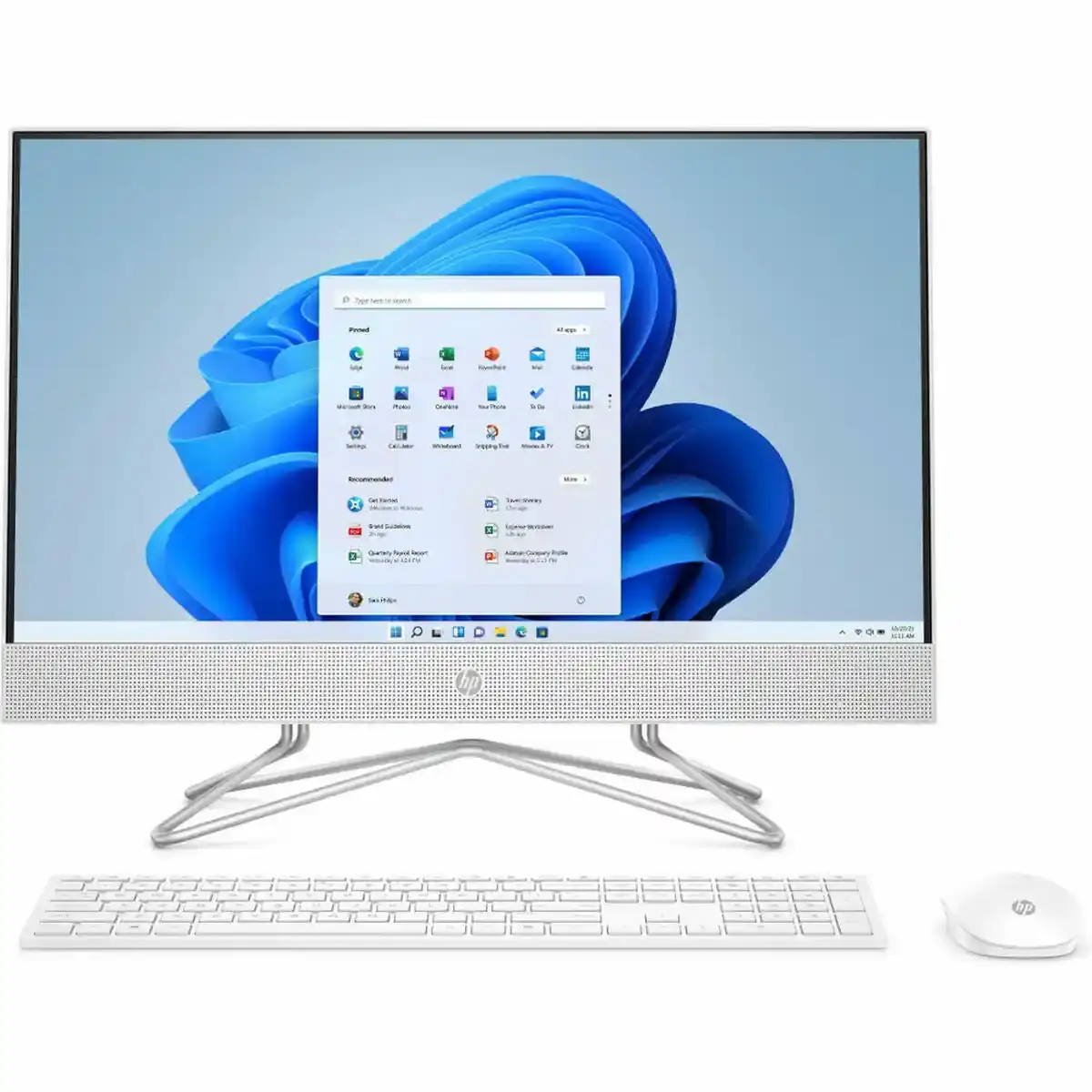 Tout en un HP DF1049NS i3-1115G4 8 Go 512 Go SSD Espagnol Qwerty 24". SUPERDISCOUNT FRANCE