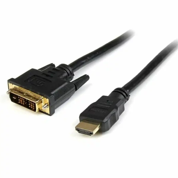 Adaptateur HDMI vers DVI Startech HDDVIMM5M Noir 5 m. SUPERDISCOUNT FRANCE