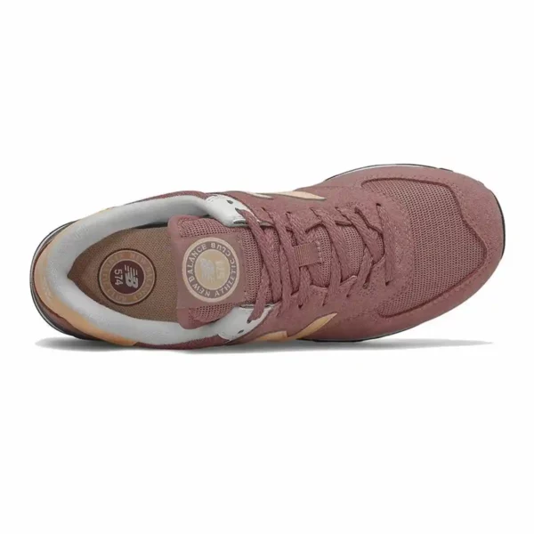 Baskets casual femme New Balance 574 Marron. SUPERDISCOUNT FRANCE