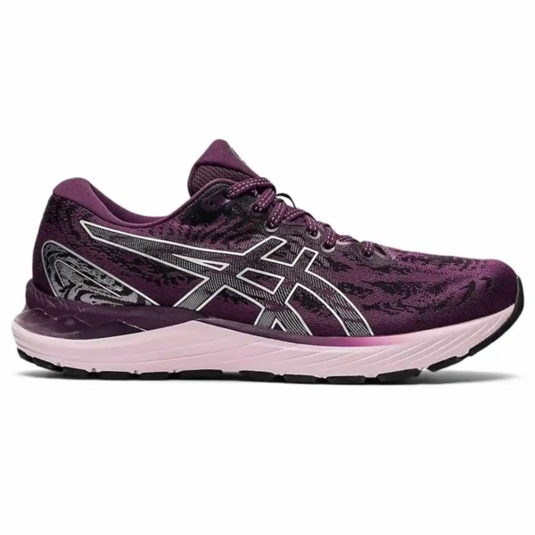 Baskets de sport pour femme Asics Gel-Cumulus 23 Violet. SUPERDISCOUNT FRANCE