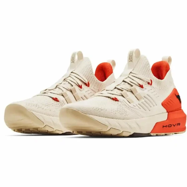 Baskets Homme Under Armour Project Rock 3 Beige. SUPERDISCOUNT FRANCE