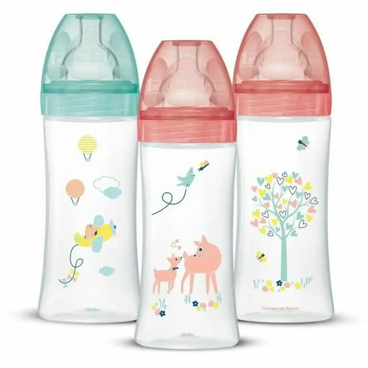 Ensemble de biberons Dodie 3 uds (330 ml). SUPERDISCOUNT FRANCE