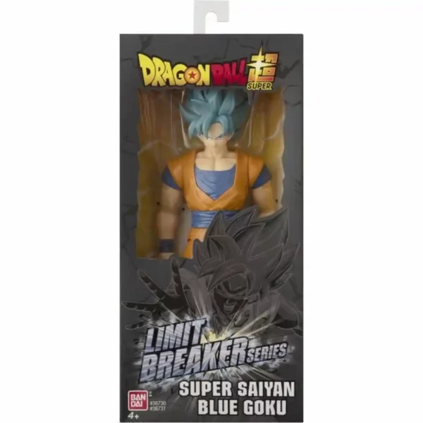 Figurine articulée Dragon Ball Goku Super Saiyan Blue Bandai (30 cm). SUPERDISCOUNT FRANCE