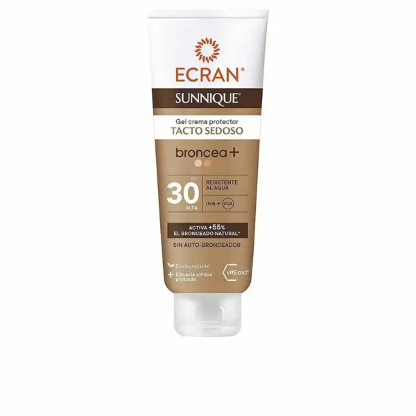 Gel ecran solaire ecran sunnique broncea creme spf 30 250 ml _7244. DIAYTAR SENEGAL - Où la Tradition s'Harmonise avec le Moderne. Parcourez notre gamme diversifiée et choisissez des produits qui révèlent l'âme du Sénégal.