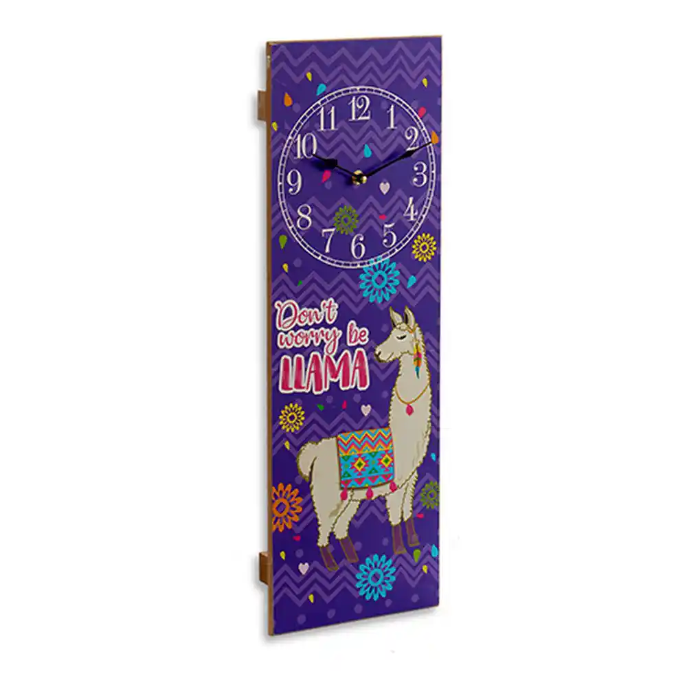 Horloge Murale Bois (2,5 x 60 x 20 cm). SUPERDISCOUNT FRANCE