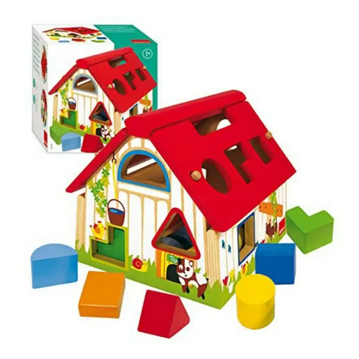 Jeu de construction Farm Diset 55220 (12 pcs). SUPERDISCOUNT FRANCE