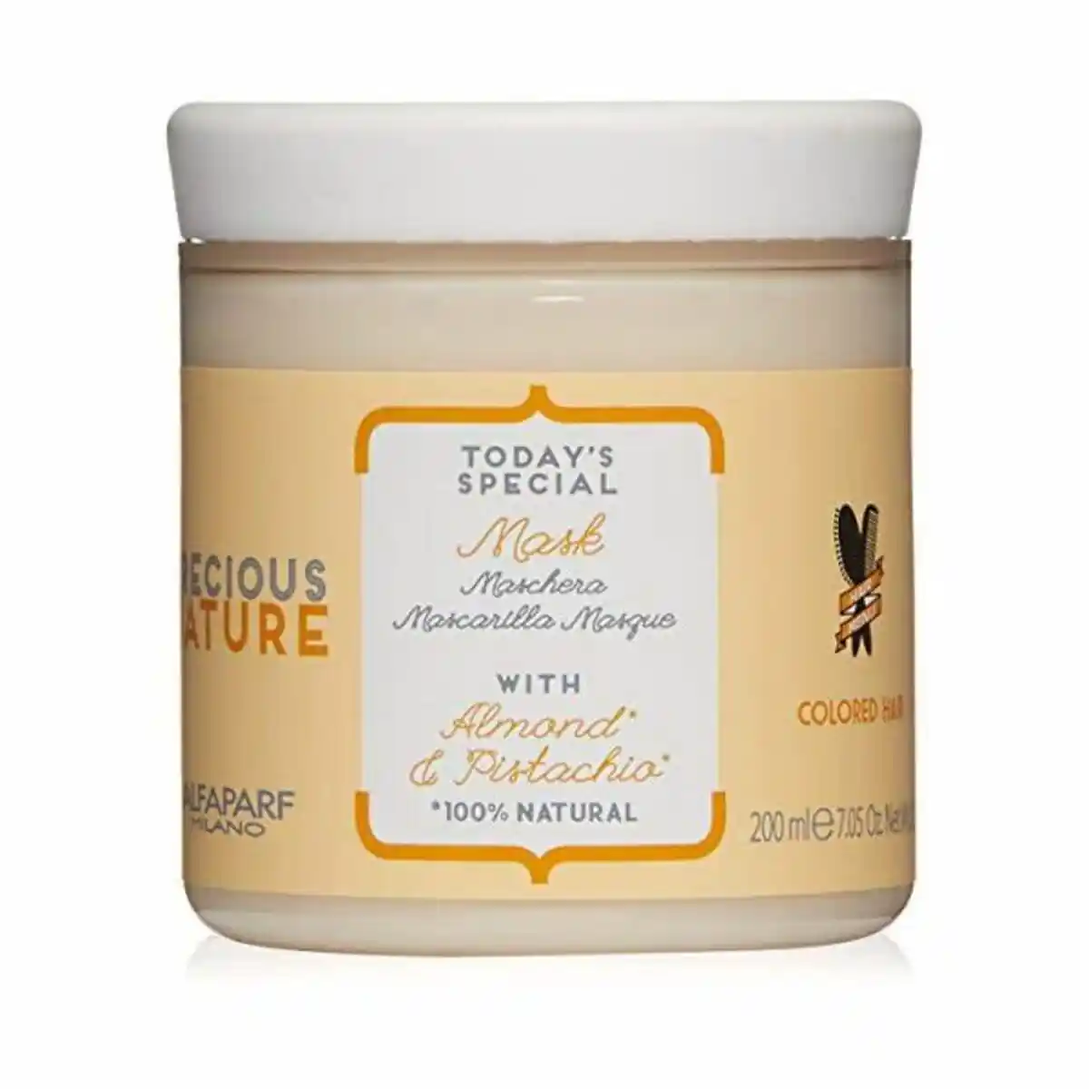 Masque Capillaire Semi Di Lino Reconstruction Alfaparf Milano Precious Nature Cheveux Colorés 200 ml (200 ml). SUPERDISCOUNT FRANCE