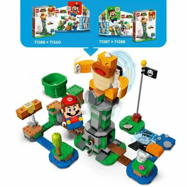 Playset Lego 71388 Super Mario Boss Frere Sumo's Infernal Tower Expansion. SUPERDISCOUNT FRANCE