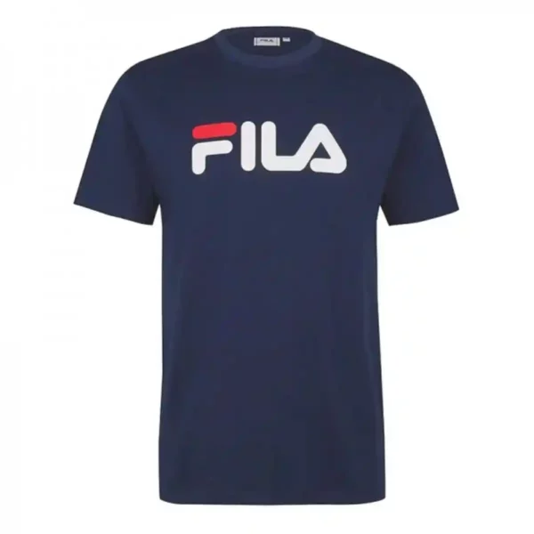 T-shirt à manches courtes pour enfants Fila FAT0109 50001 Bleu. SUPERDISCOUNT FRANCE