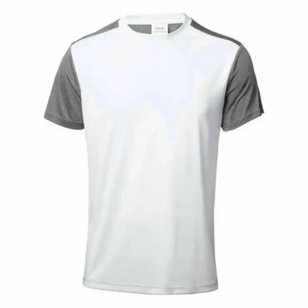 T-shirt à manches courtes pour hommes 146459 Blanc (10Unités). SUPERDISCOUNT FRANCE