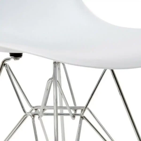 Chaise de salle a manger dkd home decor blanc 46 x_3004. DIAYTAR SENEGAL - Où Chaque Produit est une Promesse de Qualité. Explorez notre boutique en ligne et choisissez des produits qui répondent à vos exigences élevées.