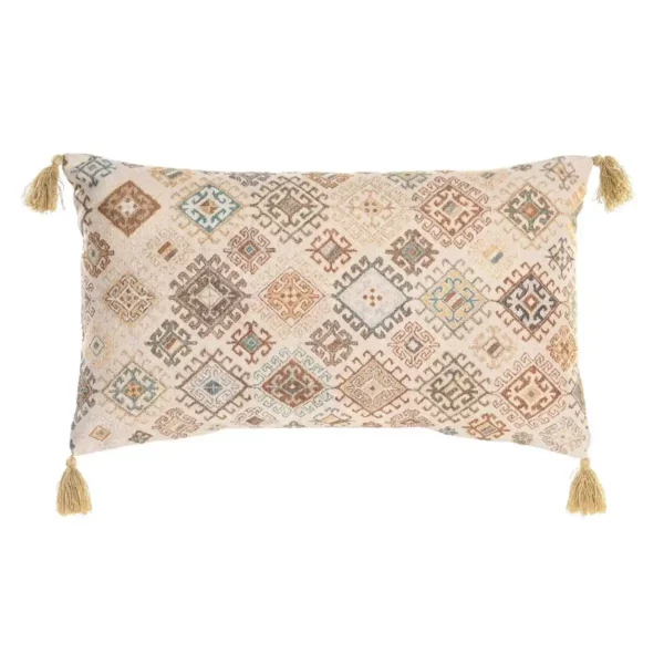 Coussin dkd home decor 60 x 15 x 35 cm beige_1704. Entrez dans l'Univers de DIAYTAR SENEGAL - Où la Tradition S'unit à la Modernité. Explorez notre sélection pour trouver des produits qui allient héritage et innovation.