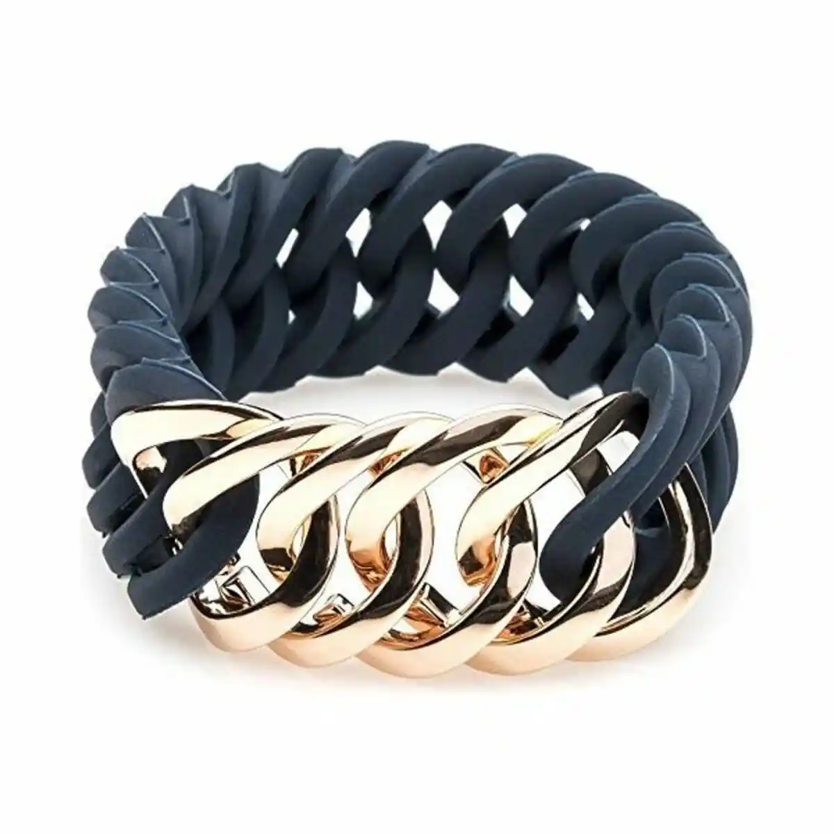 Bracelet therubz 100181 bleu silicone acier inoxydable argent acier silicone_7779. DIAYTAR SENEGAL - Votre Source d'Inspiration Shopping. Parcourez nos rayons et trouvez des articles qui vous inspirent, que ce soit pour votre style, votre maison ou votre vie quotidienne.