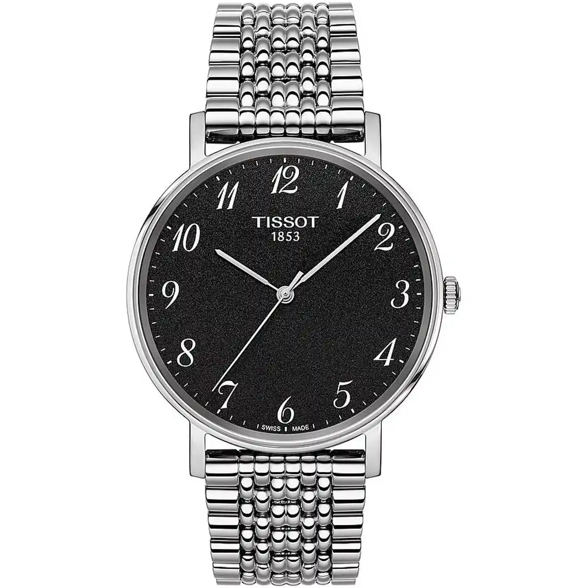 Montre unisexe tissot t classic everytime o 40 mm _1382. DIAYTAR SENEGAL - L'Art de Vivre en Couleurs. Découvrez notre boutique en ligne et trouvez des produits qui ajoutent une palette vibrante à votre quotidien.