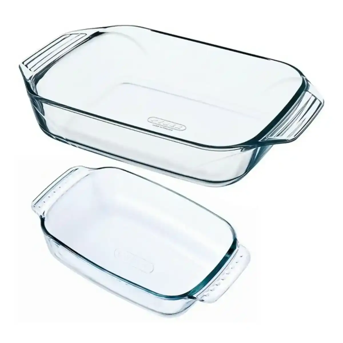Ensemble de plats a four pyrex classic verre borosilicate 2 pcs _7281. DIAYTAR SENEGAL - L'Art de Magasiner sans Limites. Naviguez à travers notre collection diversifiée pour trouver des produits qui élargiront vos horizons shopping.