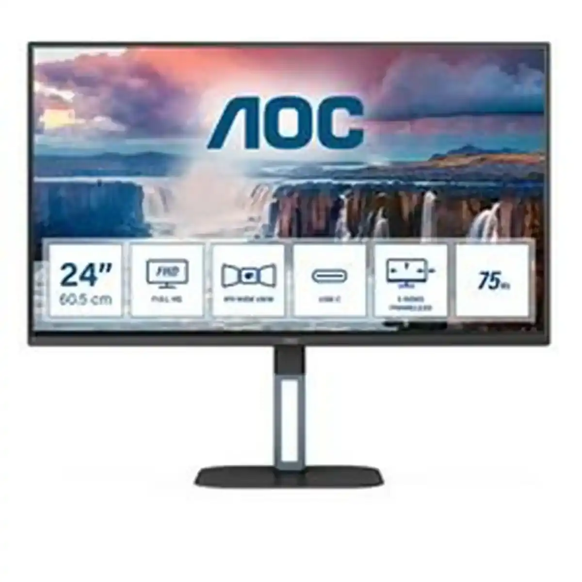 Moniteur aoc 24v5ce full hd_9524. DIAYTAR SENEGAL - Votre Passage vers l'Éclat et la Beauté. Explorez notre boutique en ligne et trouvez des produits qui subliment votre apparence et votre espace.