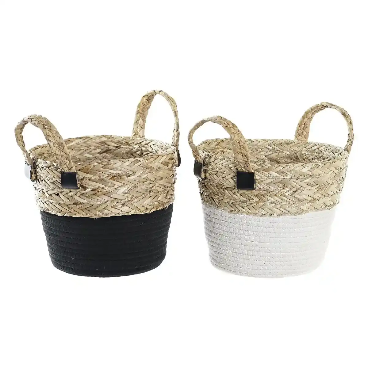 Panier dkd home decor seagrass 25 x 25 x 30 cm_9472. DIAYTAR SENEGAL - Où Choisir Rime avec Qualité. Découvrez notre sélection soigneusement conçue et choisissez des articles qui incarnent l'excellence et l'innovation.