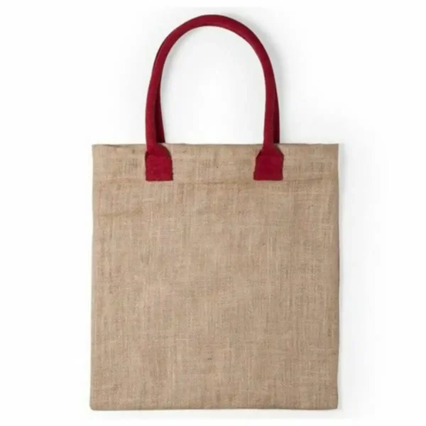 Sac en jute 145808 38 x 41 cm _5618. DIAYTAR SENEGAL - Où Chaque Produit a son Histoire à Raconter. Parcourez notre catalogue et découvrez des articles qui portent en eux la passion et l'histoire du Sénégal.