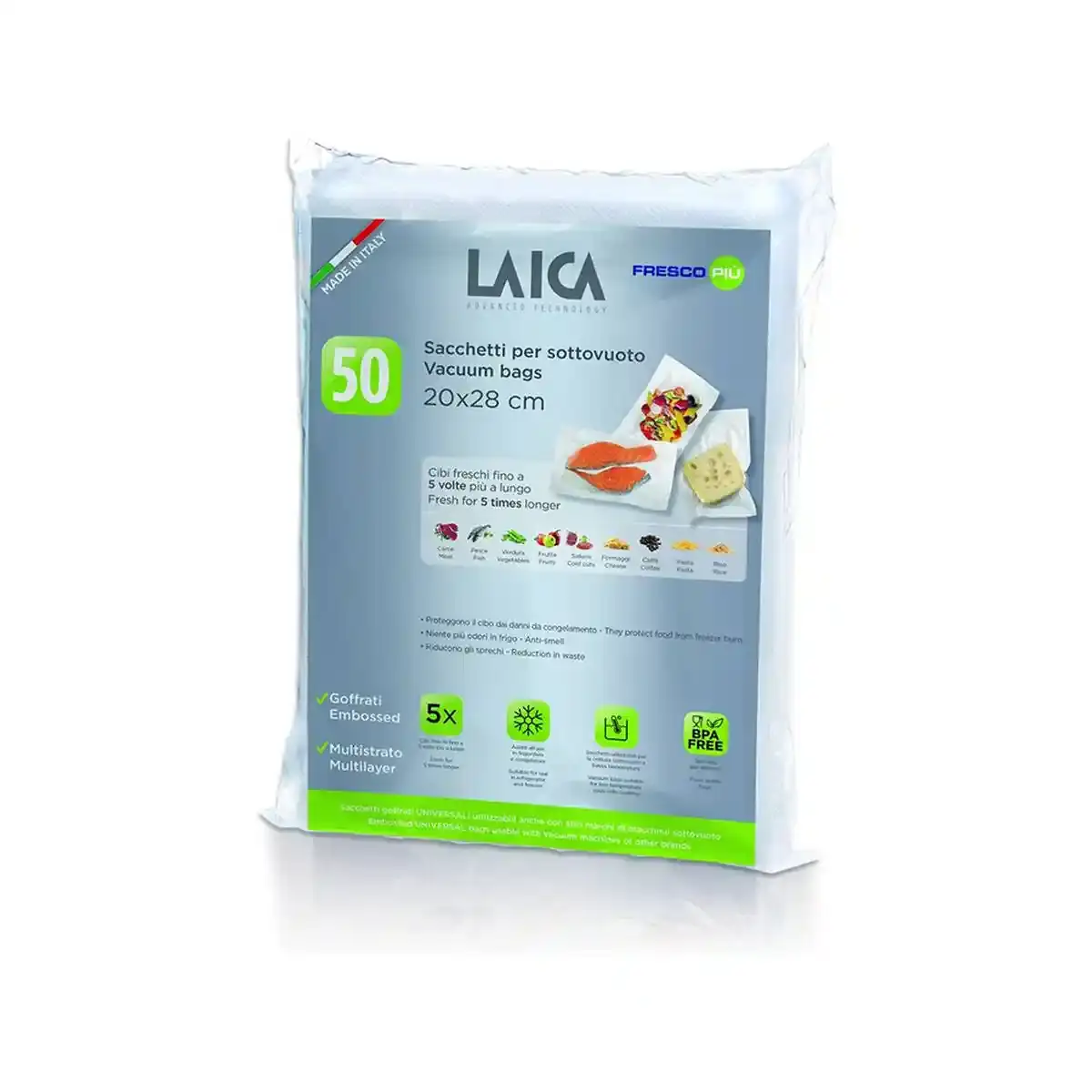 Sacs sous vide laica vt3504 20 x 28 cm 50 unites_4802. DIAYTAR SENEGAL - Votre Boutique en Ligne, Votre Identité. Naviguez à travers notre plateforme et choisissez des articles qui expriment qui vous êtes et ce que vous chérissez.