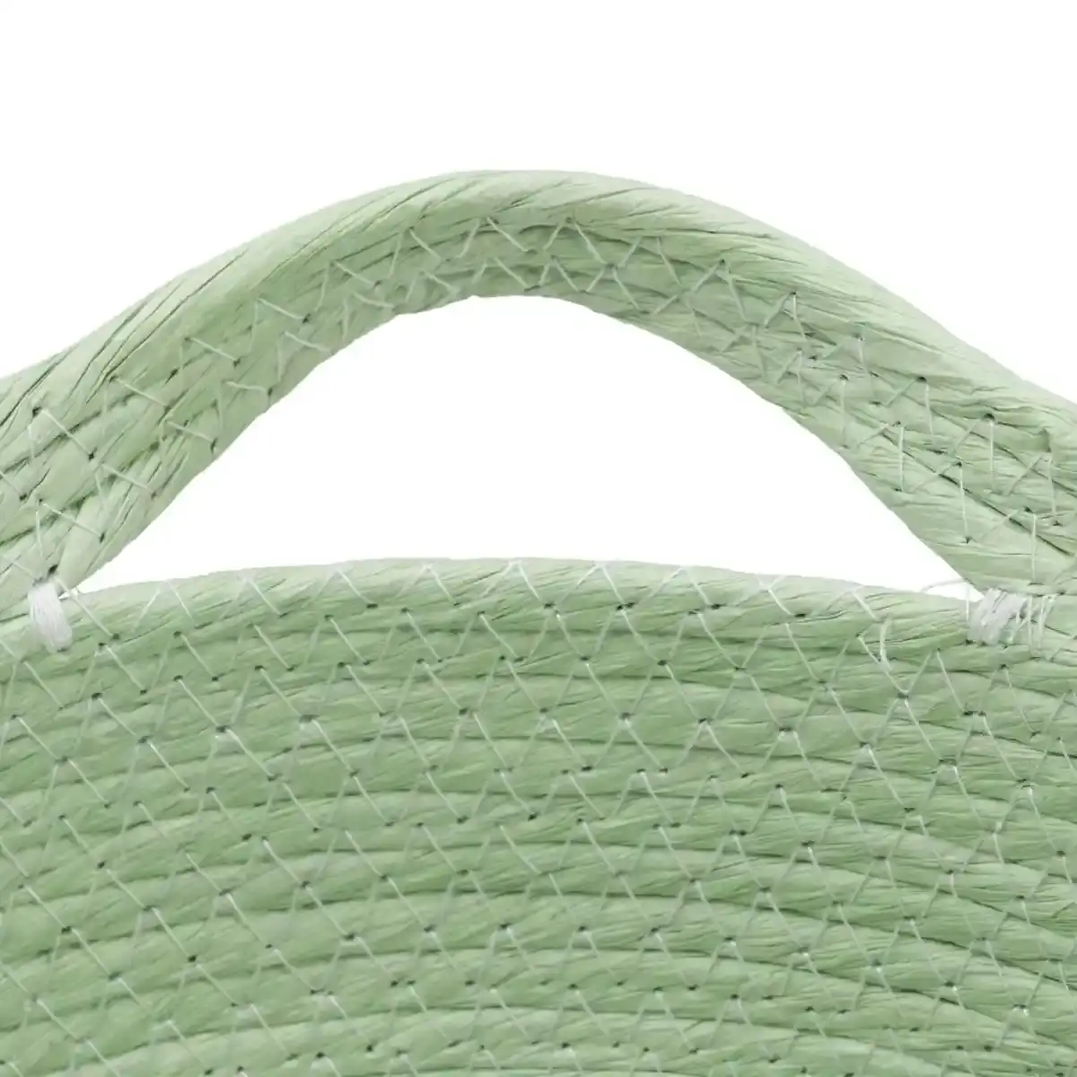 Ensemble de paniers corde vert clair 26 x 26 x 33_4377. DIAYTAR SENEGAL - Là où Choisir est une Célébration de l'Artisanat. Explorez notre gamme variée et choisissez des produits qui incarnent la tradition et le talent des artisans du Sénégal.