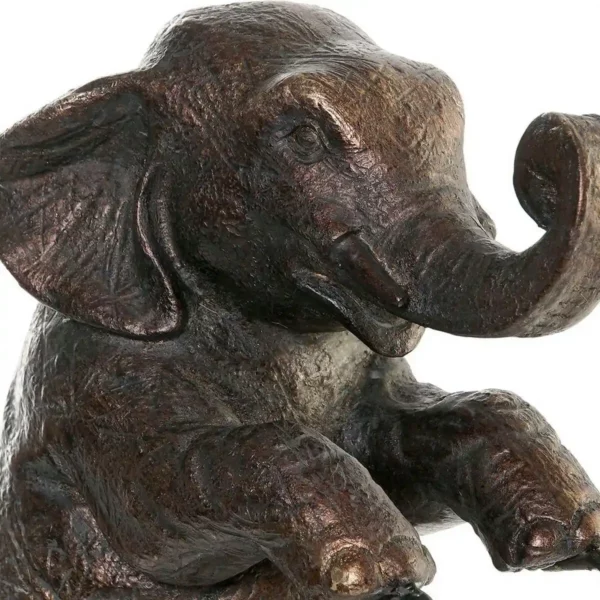 Figurine decorative dkd home decor elephant en metal resine 30 x_9623. Bienvenue sur DIAYTAR SENEGAL - Là où Chaque Objet a une Âme. Plongez dans notre catalogue et trouvez des articles qui portent l'essence de l'artisanat et de la passion.