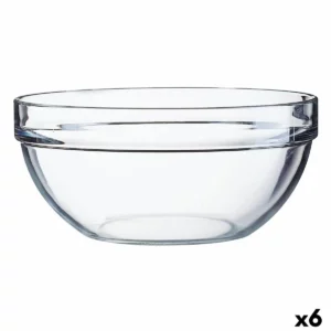 Saladier luminarc verre transparent 20 cm 6 unites _5470. DIAYTAR SENEGAL - Votre Destination pour un Shopping Éclairé. Parcourez notre boutique en ligne pour découvrir des produits de qualité qui embelliront votre quotidien.