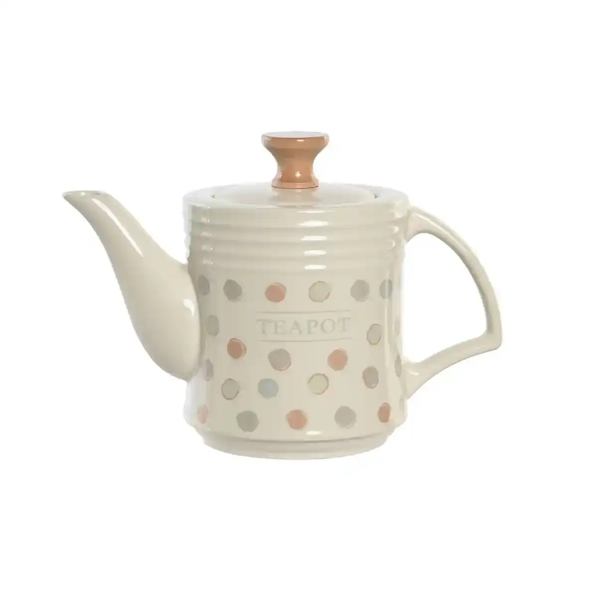 Theiere dkd home decor gres beige 1 l_3628. DIAYTAR SENEGAL - Là où les Rêves de Shopping Deviennent Réalité. Naviguez à travers notre catalogue diversifié et choisissez parmi une variété d'articles qui feront de votre shopping une expérience inoubliable.