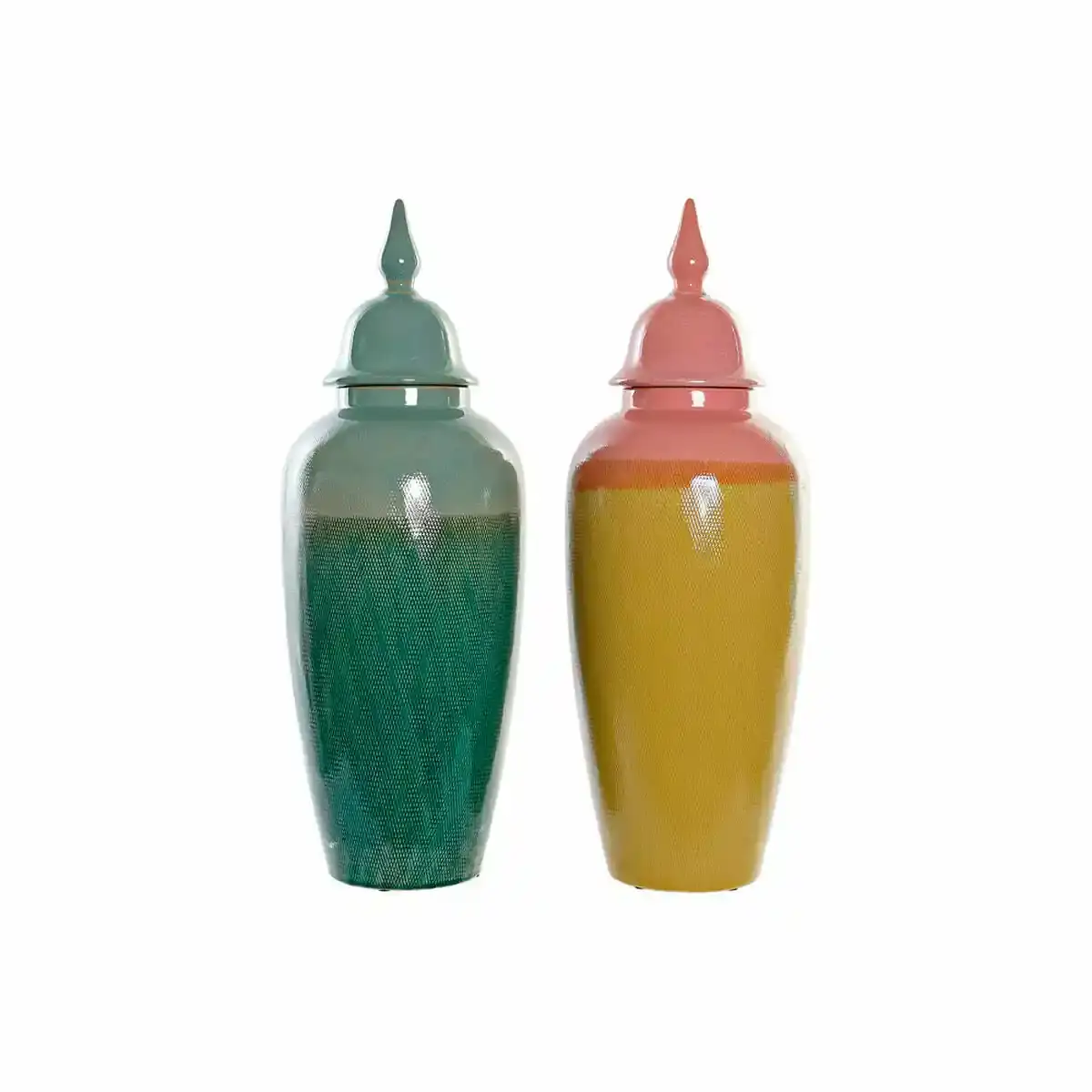 Vase dkd home decor vert ocre bicolore gres 21 x 21_6926. Bienvenue sur DIAYTAR SENEGAL - Votre Source de Trouvailles Uniques. Explorez nos rayons virtuels pour dénicher des trésors que vous ne trouverez nulle part ailleurs, allant des trésors artisanaux aux articles tendance.