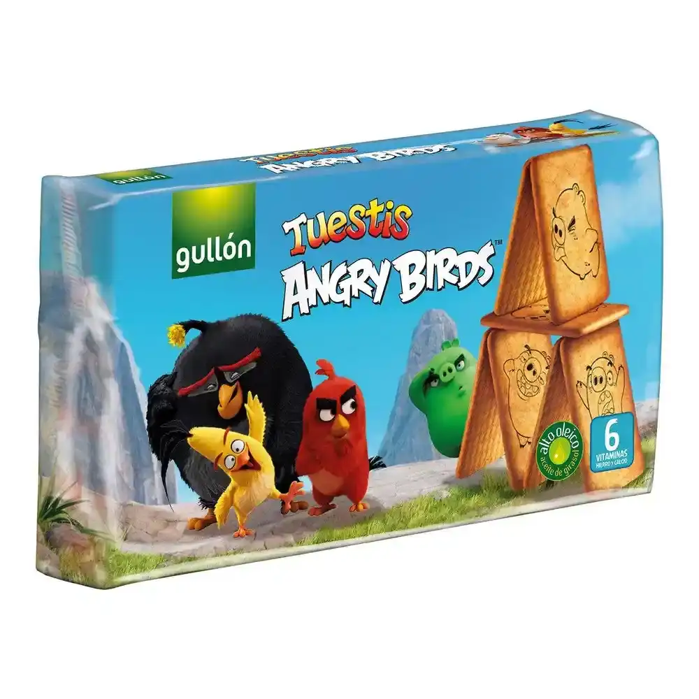 Biscuits gullon tuestis angry birds 400 g _4776. DIAYTAR SENEGAL - L'Univers du Choix et de l'Authenticité. Explorez notre catalogue et découvrez des articles qui incarnent le patrimoine du Sénégal et la modernité du monde.