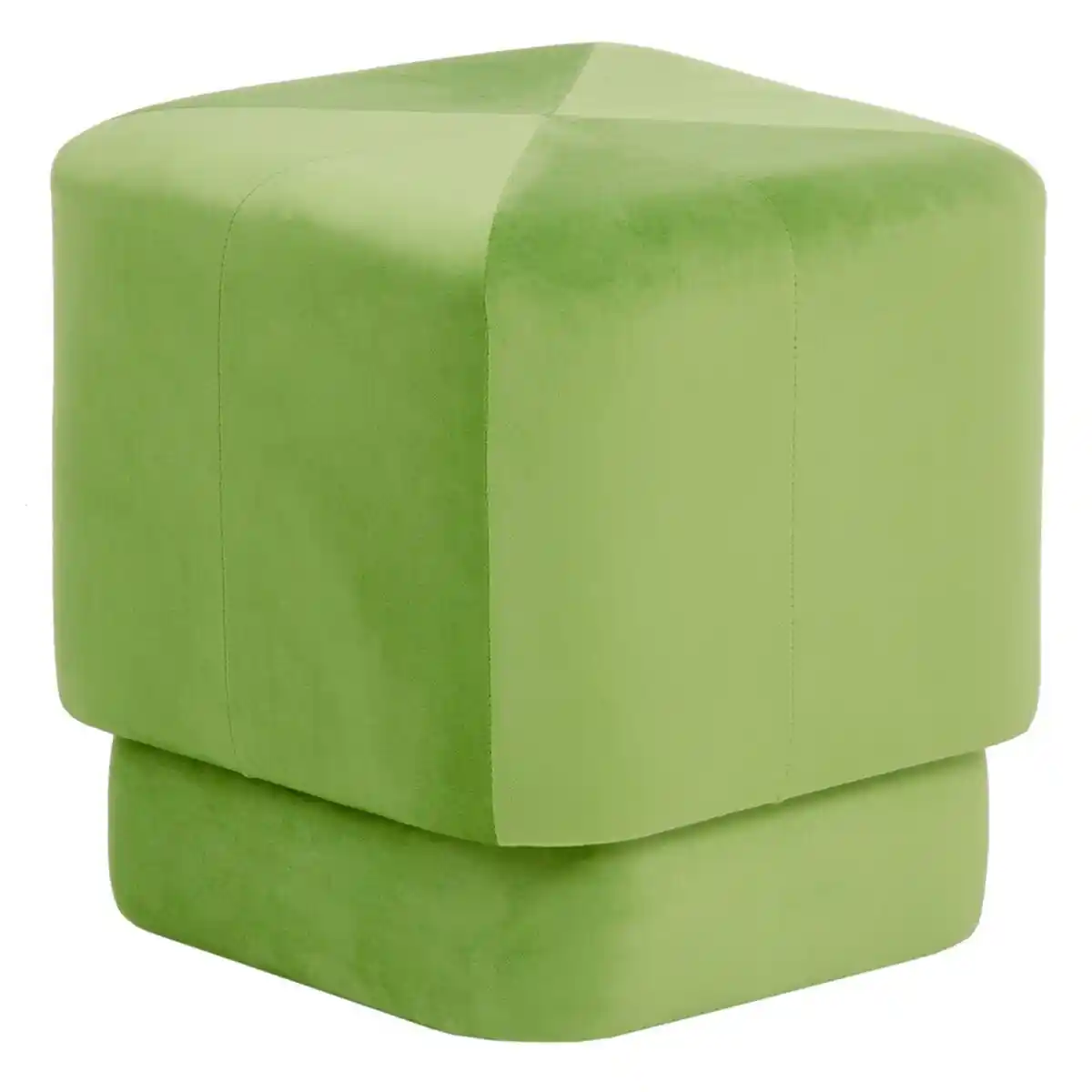 Pouf tissu synthetique bois 40 x 40 x 40 cm vert_6335. DIAYTAR SENEGAL - Où la Qualité et la Diversité Fusionnent. Explorez notre boutique en ligne pour découvrir une gamme variée de produits qui incarnent l'excellence et l'authenticité.