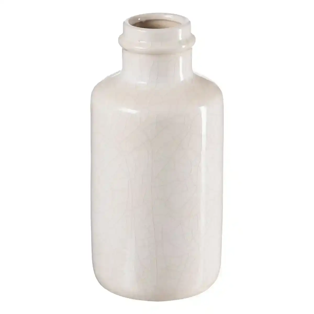 Vase 15 5 x 15 5 x 32 cm ceramique beige_2608. Bienvenue chez DIAYTAR SENEGAL - Où Choisir Rime avec Découvrir. Plongez dans notre catalogue et trouvez des produits qui révèlent la diversité et la richesse culturelle du Sénégal.