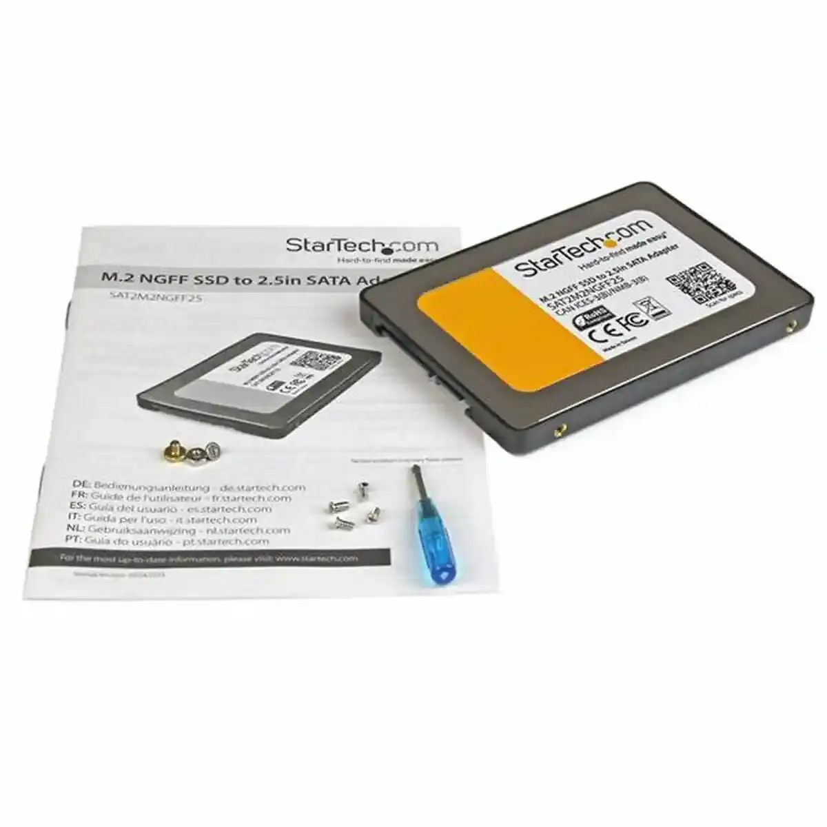 Adaptateur sata startech sat2m2ngff25 ssd m 2 sata iii 2 5 _9138. DIAYTAR SENEGAL - Où la Tradition s'Harmonise avec le Moderne. Parcourez notre gamme diversifiée et choisissez des produits qui révèlent l'âme du Sénégal.