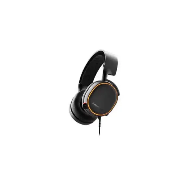 Casque avec microphone steelseries arctis 5 noir_2802. DIAYTAR SENEGAL - Votre Plateforme pour un Shopping Inspiré. Explorez nos offres variées et découvrez des articles qui stimulent votre créativité et embellissent votre vie.