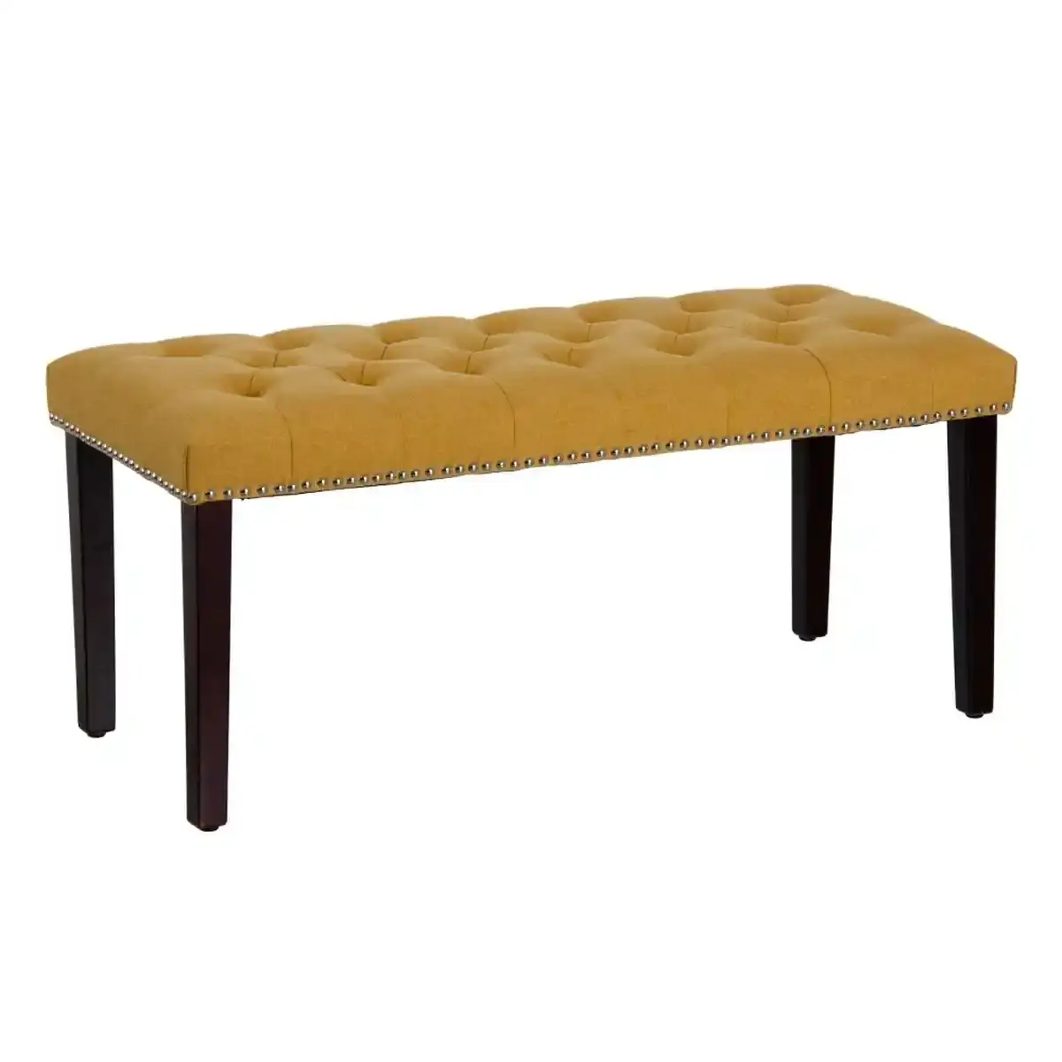 Banc 115 x 44 x 43 cm moutarde_7653. DIAYTAR SENEGAL - L'Écrin de Vos Désirs Shopping. Parcourez notre boutique en ligne et explorez des produits minutieusement choisis pour répondre à vos envies les plus exigeantes.