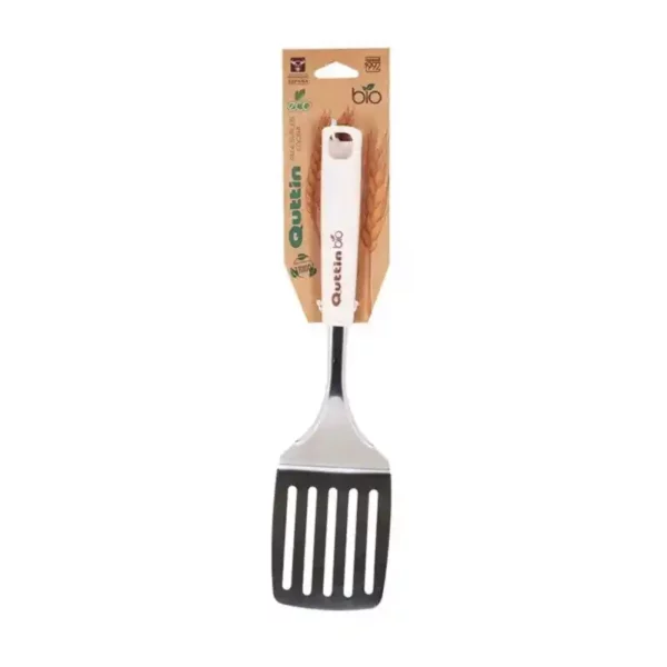 Spatule de cuisine bio quttin blanche 34 cm _3661. Bienvenue chez DIAYTAR SENEGAL - Votre Destination Shopping Complète! Découvrez une boutique en ligne généraliste au Sénégal offrant une vaste gamme de produits, allant des vêtements aux gadgets électroniques, en passant par l'artisanat local.