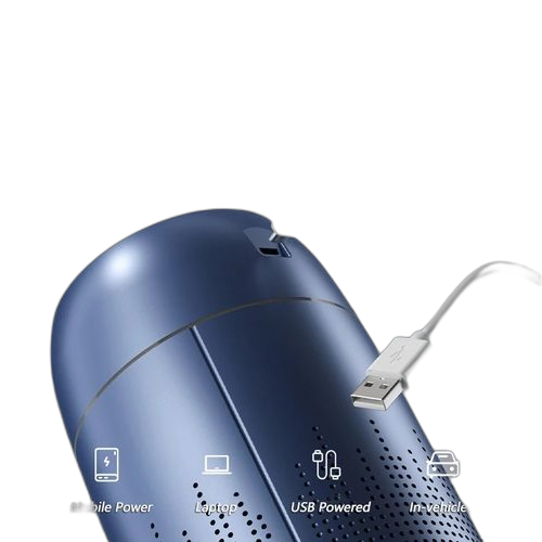 1.2l humidificateur ultrasonique d'aromathérapie d'atomiseur d'air de grande capacité bleu
