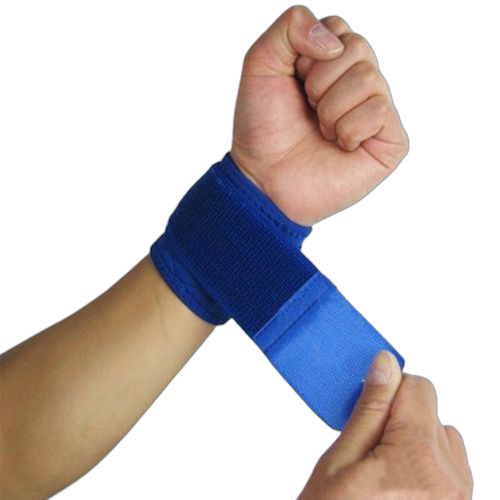 1 paire de sport ajustable poignet bandage bande de soutien sangle de gymnastique