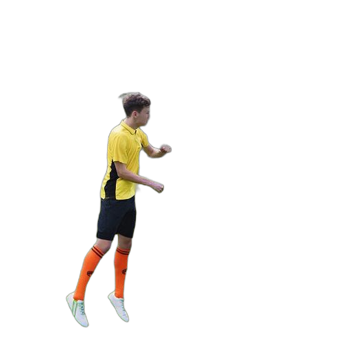 1 piècefilet de but de but de football avec cadre, accessoires d'angle transversal jaune