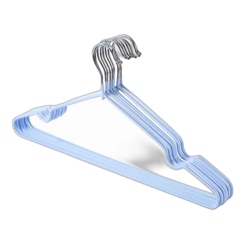 10 pcs cintre antidérapant sans marques en métal