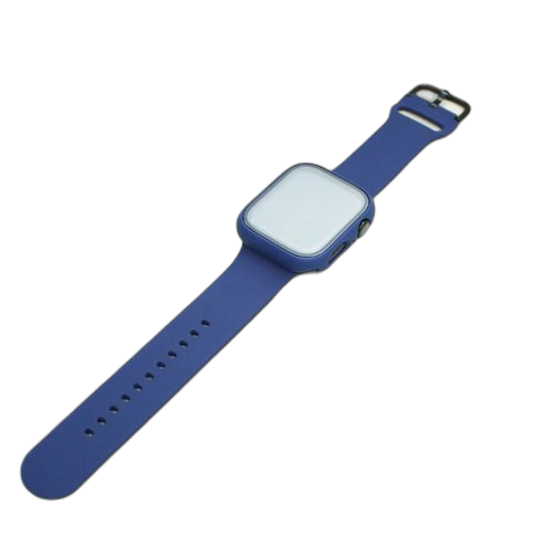 2 en 1 bracelet protection complete ecran noir 44mm