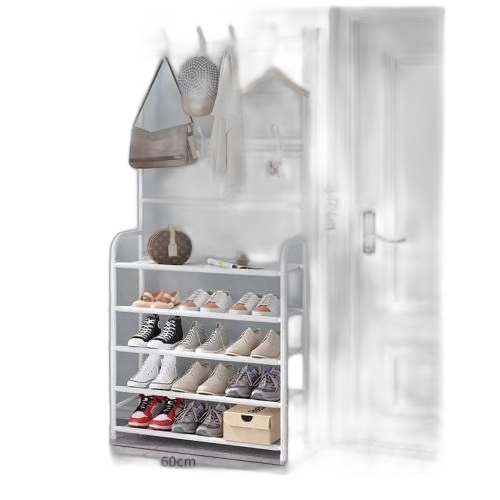 2 in 1 portant penderie rangement pour vêtements et rangement chaussures. Diaytar Sénégal : L'e-commerce qui vous ressemble