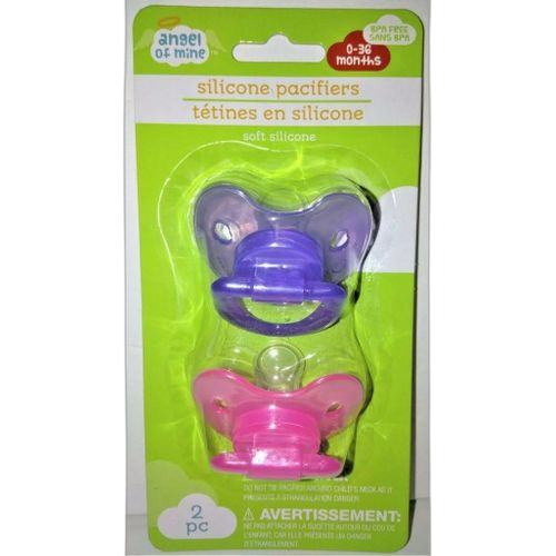 2 tétines en silicone pour filles