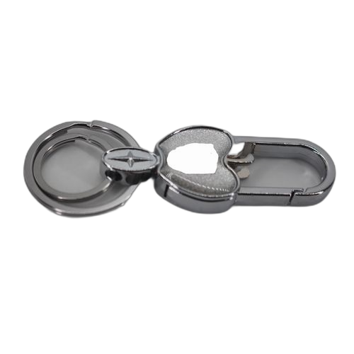 2 x porte clés en stainless logo aléatoires