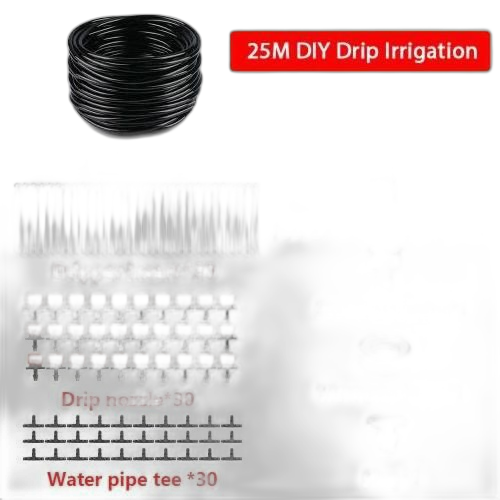 25m diy système d'irrigation goutte à jardin d'arrosage automatique