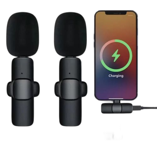 2xmicro cravate sans fil avec lightining/type c youtube, tiktok, live...