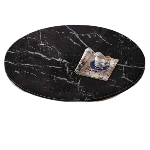 40x300cm papier vinyle autocollant imperméable effet marbre aspect granit noir