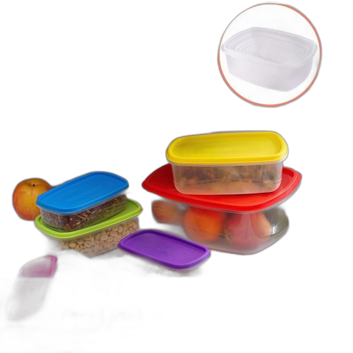 7 pièces boîte de rangement rectangulaire multifonctionnelle pour réfrigérateur arc en ciel. Diaytar Sénégal : Simplicité, rapidité, économie