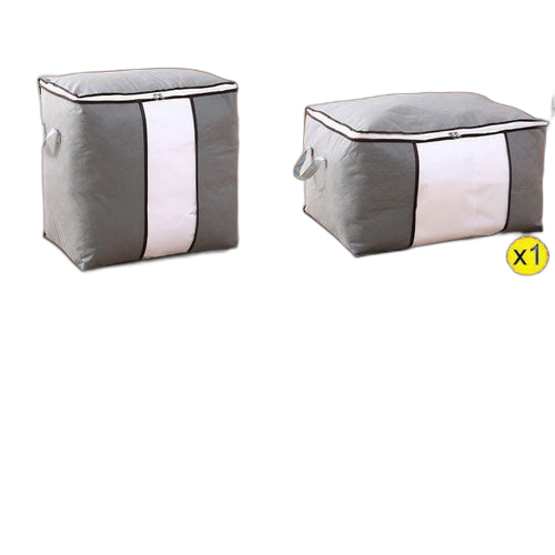 90l sac de rangement de courtepointe pour vêtements de grande capacité, organisateur – Image 2