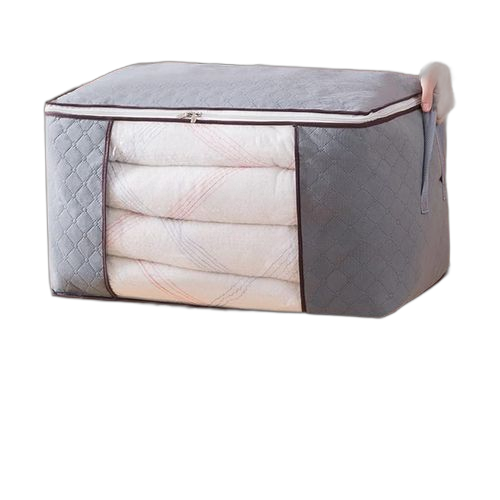 90l sac de rangement de courtepointe pour vêtements de grande capacité, organisateur – Image 7